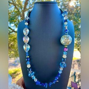 Hand Crafted Artisan Necklace✨ Disco Diva